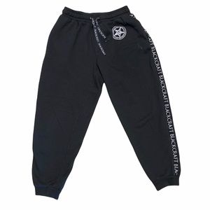 BlackCraft Cult Black and white Logo Sweatpants